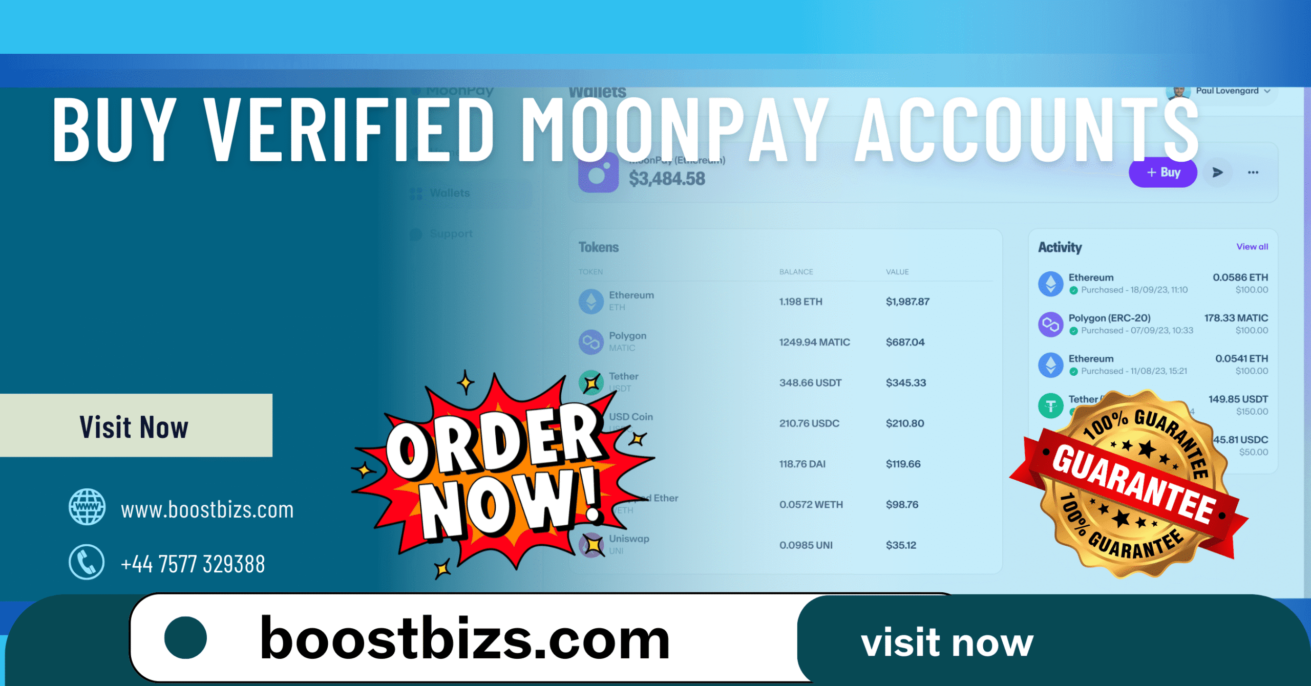 Buy Verified Moonpay Accounts